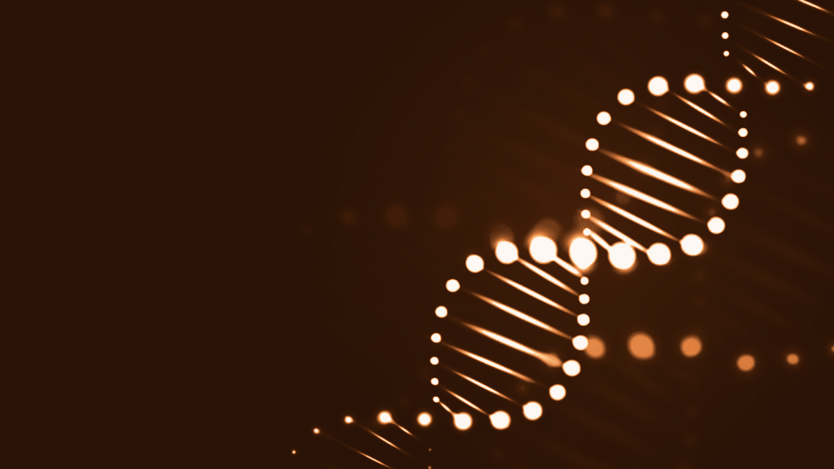 DNA-spiral i RawThrives färgskala